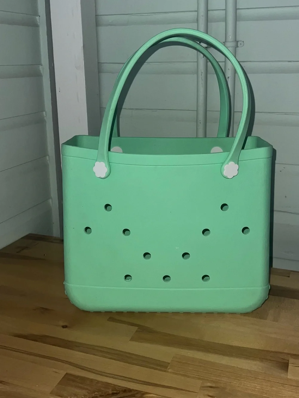 Waterproof Beach Bag Mint Green | Beach Tote Beach Bag